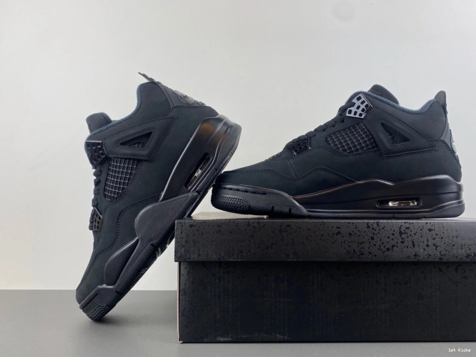 Black FV5029-010 Men's Jordan Cat  (2025) Retro 4 0124
